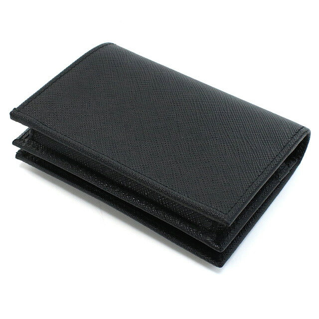プラダ 二折財布小銭入付き レディース ブランド SAFFIANO TRIANGOLO レザー イタリア 1MV021 NERO ブラック 財布 PRA1MV021031