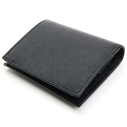 プラダ 二つ折り財布 二折財布小銭入付き 二つ折り財布 二折財布 コンパクト レディース ブランド PRADA 1MV204 ブラック PRA1MV204011
