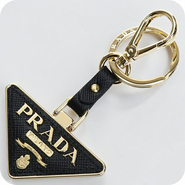 プラダ キーリング レディース ブランド PRADA レザー 1PP128 ブラック PRA1PP128021