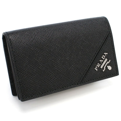 プラダ 名刺入れ レディース SAFFIANO METAL レザー イタリア 2MC122 NERO ブラック 小物 PRA2MC12201