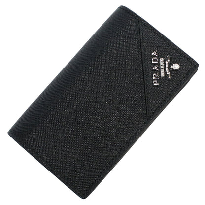 プラダ 名刺入れ レディース SAFFIANO METAL レザー イタリア 2MC122 NERO ブラック 小物 PRA2MC12201