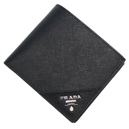 プラダ 二折財布小銭入付き メンズ ブランド PRADA 2MO738 NERO 財布 PRA2MO738011