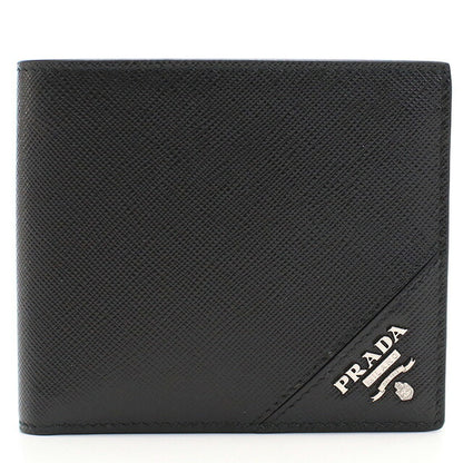 プラダ 二折財布小銭入付き メンズ ブランド PRADA 2MO738 NERO 財布 PRA2MO738011