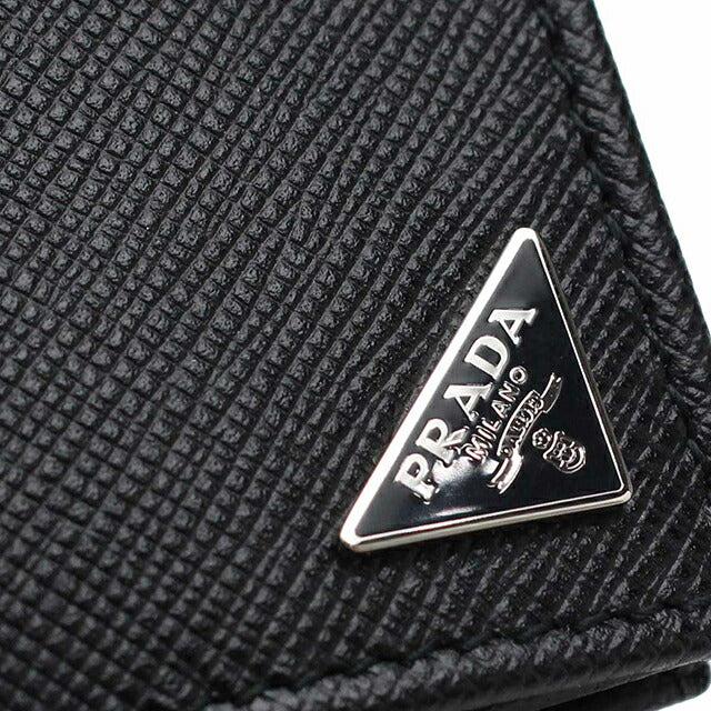 プラダ 長財布ニ折小銭入付き メンズ ブランド PRADA 2MV836 NERO PRA2MV836051