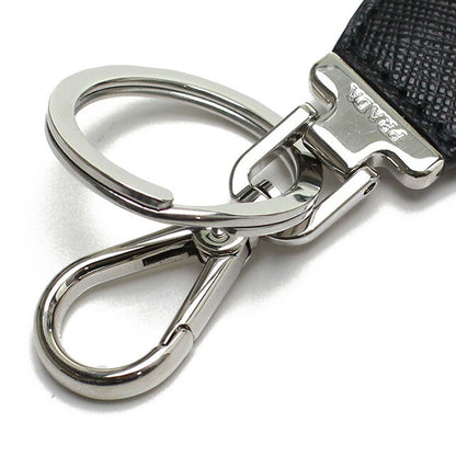 PRADA Key Ring Unisex Brand PRADA 2PP041 Black Accessories PRA2PP041011
