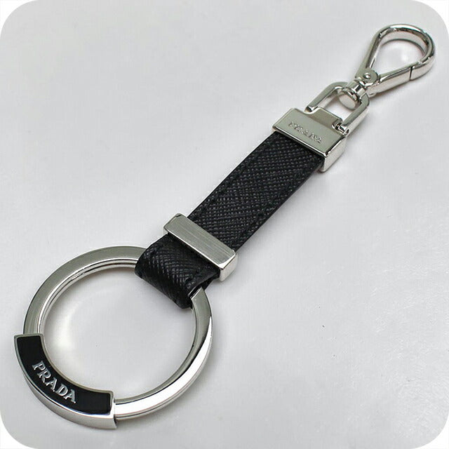 プラダ キーリング メンズ ブランド PRADA 2PP042 ブラック