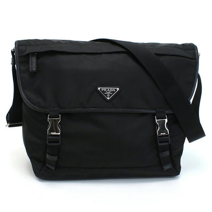 プラダ 斜め掛けショルダーバッグ メンズ ブランド TESSUTO ナイロン イタリア 2VD052 NERO ブラック バッグ PRA2VD052011
