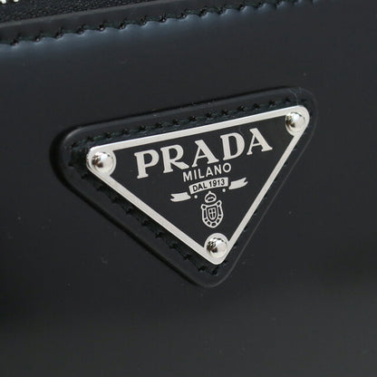 プラダ 斜め掛けショルダーバッグ メンズ ブランド TESSUTO SPAZZOLATO レザー イタリア 2VH156 NERO ブラック バッグ PRA2VH156011