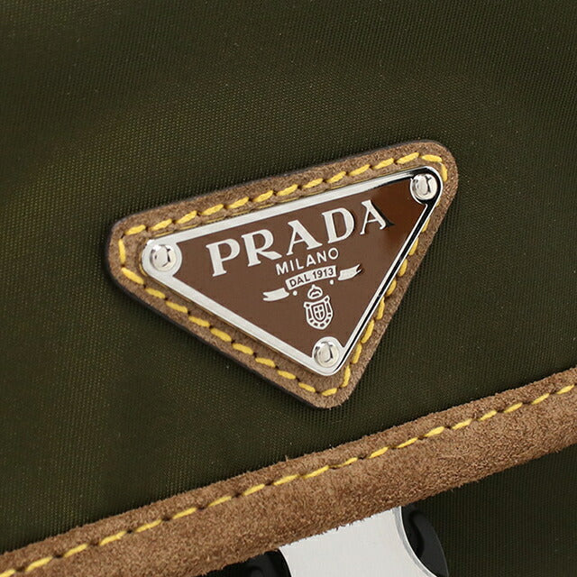 プラダ ボディバッグ メンズ ブランド PRADA 2VH176 カーキ バッグ