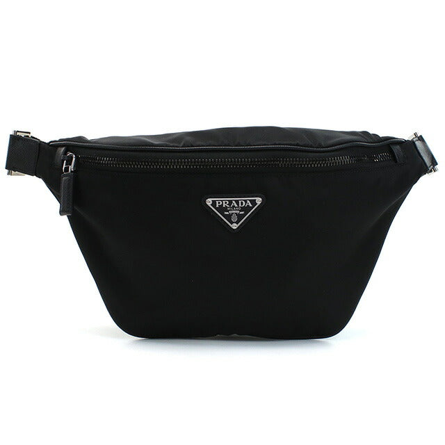 プラダ ボディバッグ メンズ ブランド TESSUTO+SAFFIANO ナイロン イタリア 2VL033 NERO ブラック バッグ PRA2VL033021