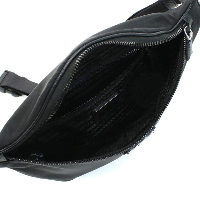 プラダ ボディバッグ メンズ ブランド TESSUTO+SAFFIANO ナイロン イタリア 2VL033 NERO ブラック バッグ PRA2VL033021