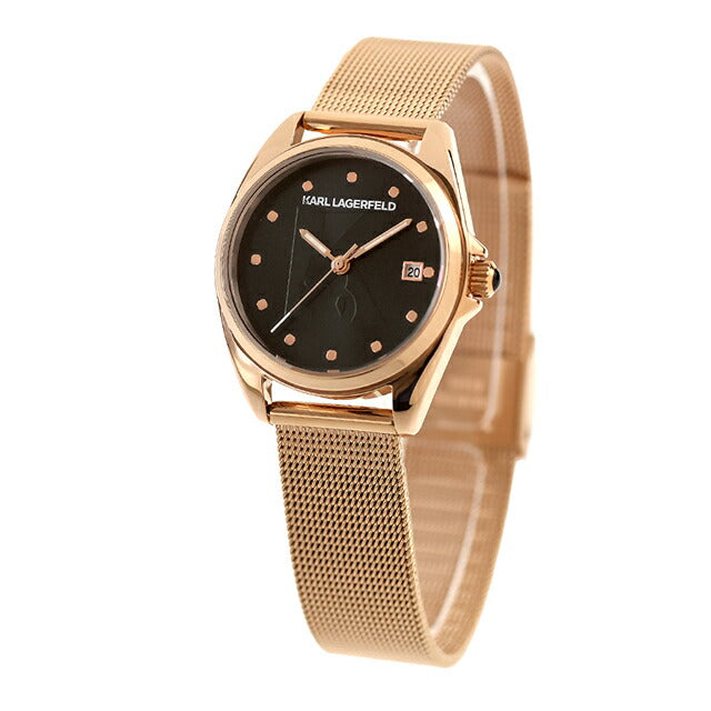 R0553107502 | Karl Lagerfeld Round Essential Quartz Battery Operated
