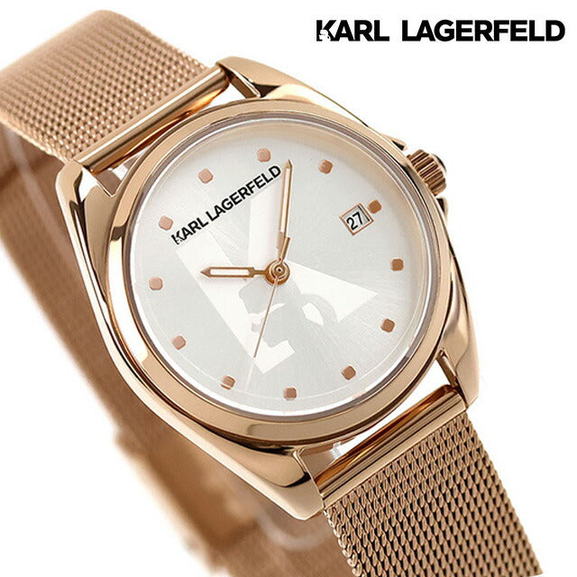 R0553107503 | Karl Lagerfeld Round Essential Quartz Battery Operated