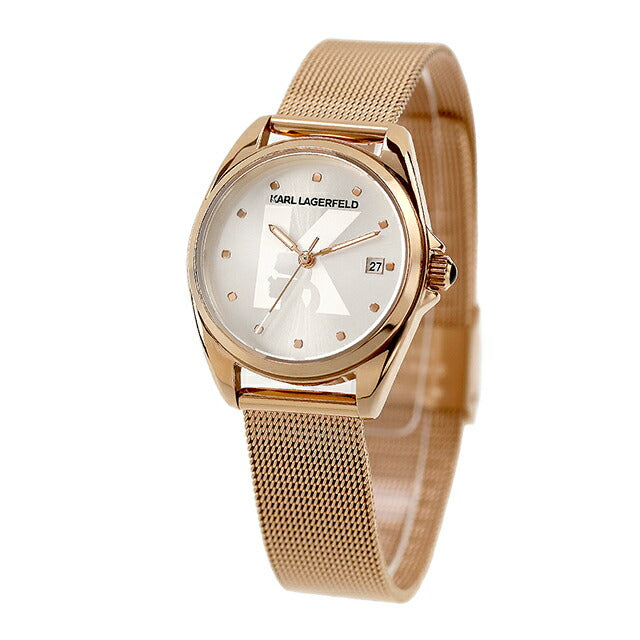 R0553107503 | Karl Lagerfeld Round Essential Quartz Battery Operated