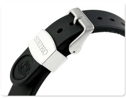 Seiko prospex替换皮带硅胶22mm R7C01AR Seiko Seiko黑色R7C01AR
