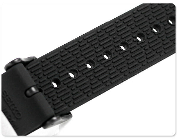 Seiko Prospex Replacement Belt Silicone 22mm R7C03DR SEIKO Black R7C03DR