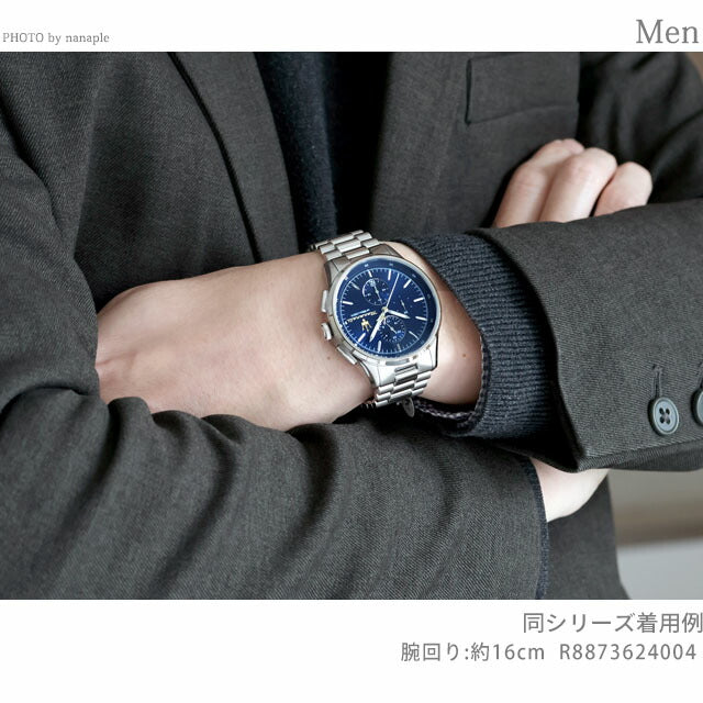 【新品】 MASERATI 腕時計 メンズ R8873624004 ソルパッソ クォーツ 電池式（MIYOTA/CITIZEN JS15） ネイビーブルーxシルバー アナログ表示 R8873624004 ｜ Maserati (MASERATI) - Nanapure of watches – 腕時計