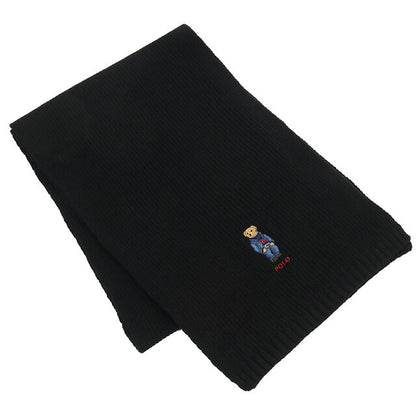 ラルフローレン マフラー ユニセックス ブランド RALPH LAUREN PC1269 ブラック 小物 RALPC1269011