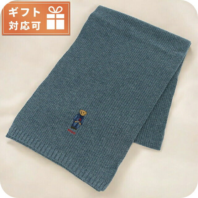 ラルフローレン マフラー ユニセックス ブランド RALPH LAUREN PC1269 ブルー系 小物 RALPC1269031