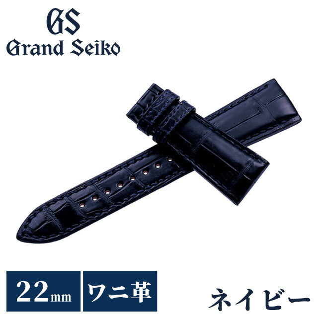Grand Seiko Replacement Band Genuine Watch Strap 22mm Crocodile Leather Brand Watch Men&