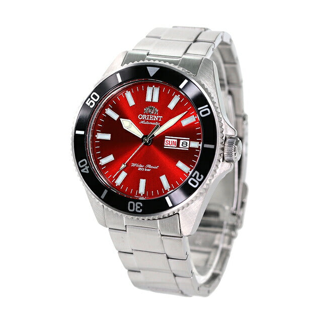 オリエント スポーツ ダイバー 44mm 自動巻き 機械式 RN-AA0915R 腕時計 メンズ レッド SPORTS RN-AA0915R