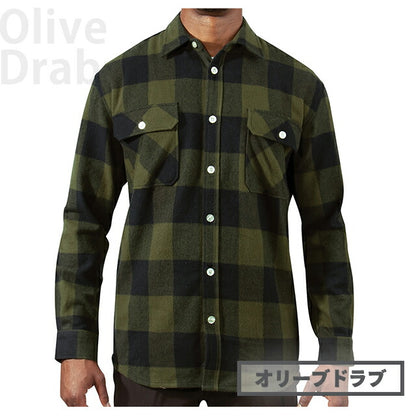 ロスコ カジュアルシャツ メンズ ブランド S M L フランネルシャツ ボタンダウン チェック カジュアル アメカジ 赤 白 選べるモデル ROTHCO-SHIRT