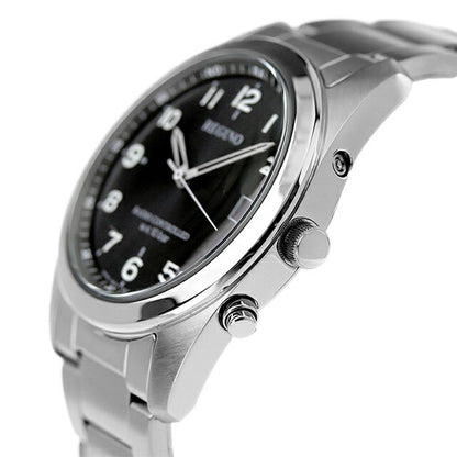 Citizen Regno Eco Drive Solar Radio Watch Black Arabia RS25-0481H Watch Brand Men&