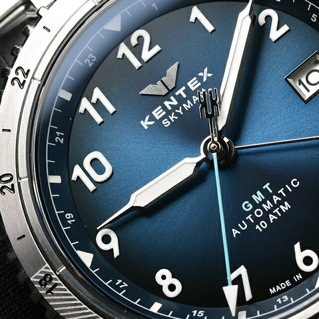 S809M-01 ｜ ケンテックス スカイマンGMT 自動巻き