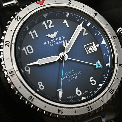 S809M-01 ｜ ケンテックス スカイマンGMT 自動巻き