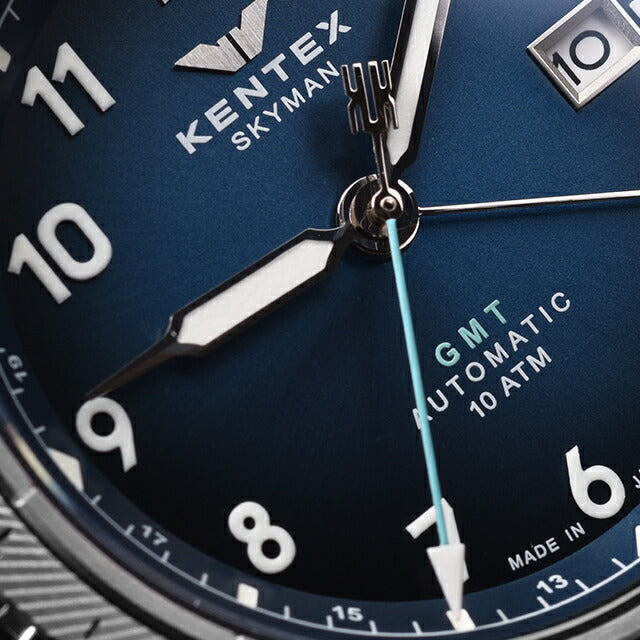S809M-01 ｜ ケンテックス スカイマンGMT 自動巻き