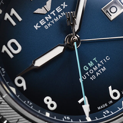 S809M-01 ｜ ケンテックス スカイマンGMT 自動巻き