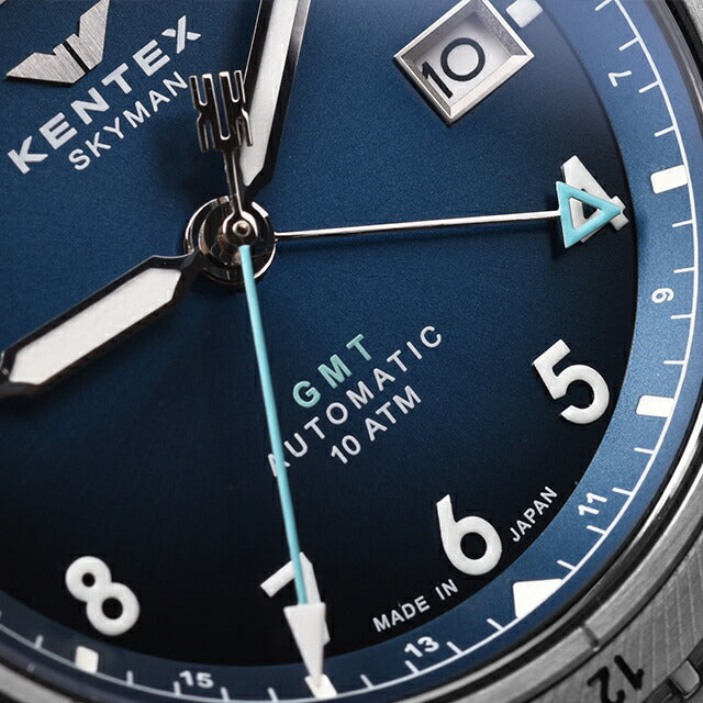 S809M-02 ｜ ケンテックス スカイマンGMT 自動巻き