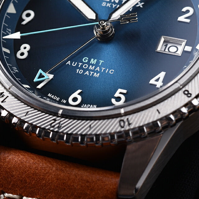 S809M-02 ｜ ケンテックス スカイマンGMT 自動巻き