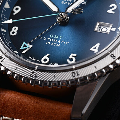 S809M-02 ｜ ケンテックス スカイマンGMT 自動巻き