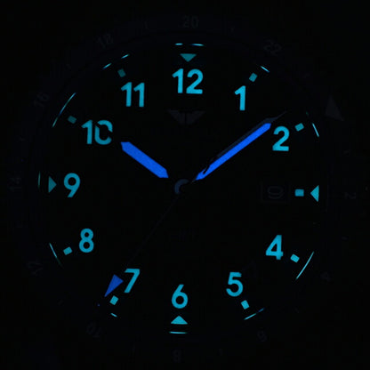 S809M-02 ｜ ケンテックス スカイマンGMT 自動巻き