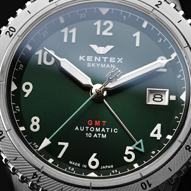 S809M-03 ｜ ケンテックス スカイマンGMT 自動巻き