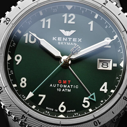 S809M-03 ｜ ケンテックス スカイマンGMT 自動巻き