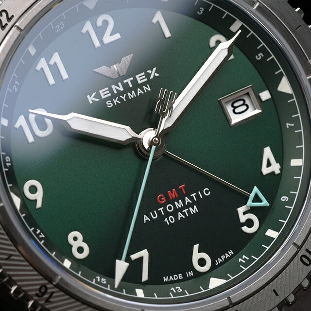 S809M-03 ｜ ケンテックス スカイマンGMT 自動巻き