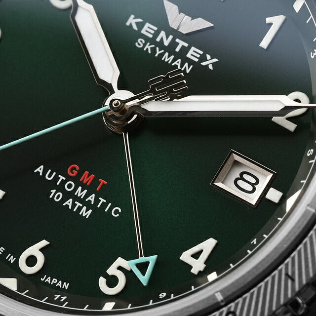 S809M-03 ｜ ケンテックス スカイマンGMT 自動巻き