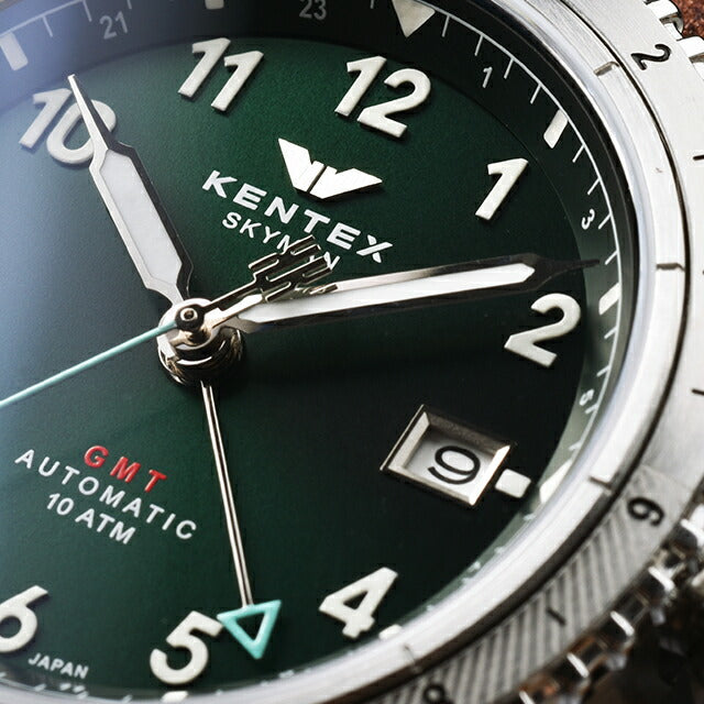 S809M-04 ｜ ケンテックス スカイマンGMT 自動巻き