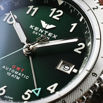 S809M-04 ｜ ケンテックス スカイマンGMT 自動巻き