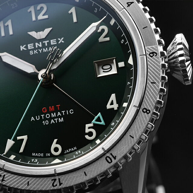 S809M-04 ｜ ケンテックス スカイマンGMT 自動巻き