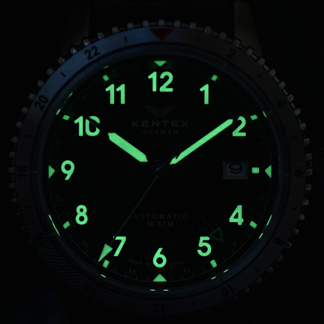 S809M-04 ｜ ケンテックス スカイマンGMT 自動巻き