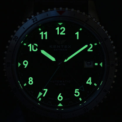 S809M-04 ｜ ケンテックス スカイマンGMT 自動巻き