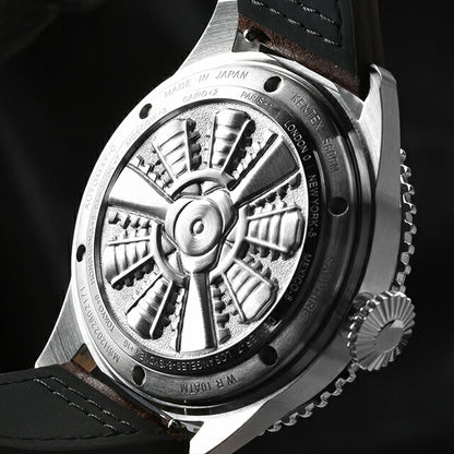 S809M-04 ｜ ケンテックス スカイマンGMT 自動巻き
