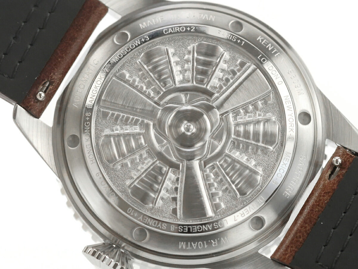 S809M-04 ｜ ケンテックス スカイマンGMT 自動巻き