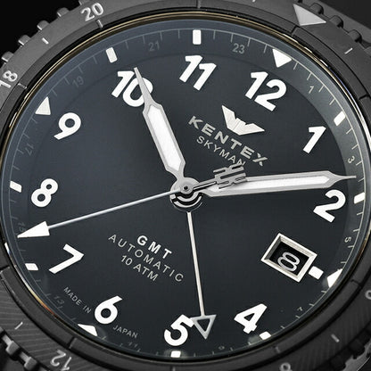 S809M-06 ｜ ケンテックス スカイマンGMT 自動巻き
