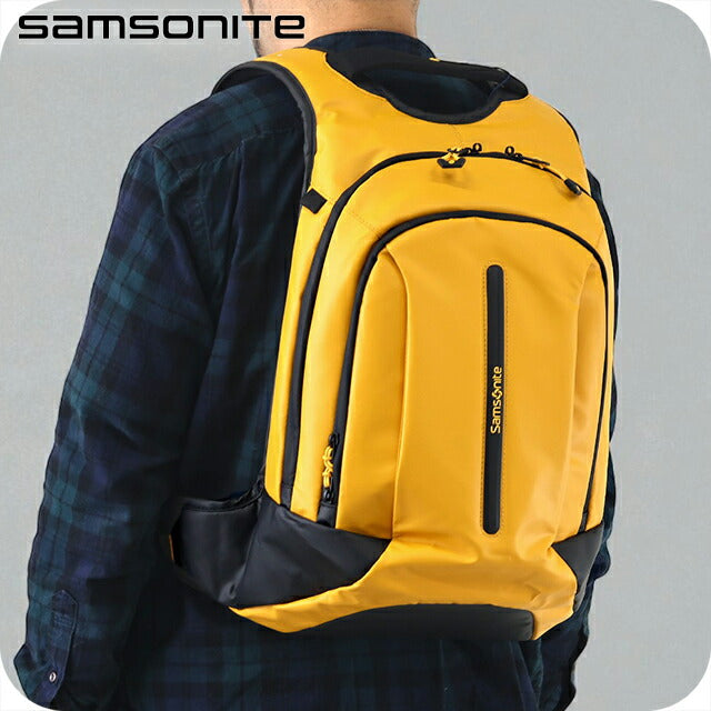 サムソナイト リュック メンズ レディース ブランド Samsonite エコダイバー バックパック リュックサック スクールバッグ イエロー バッグ SA-140871-YL