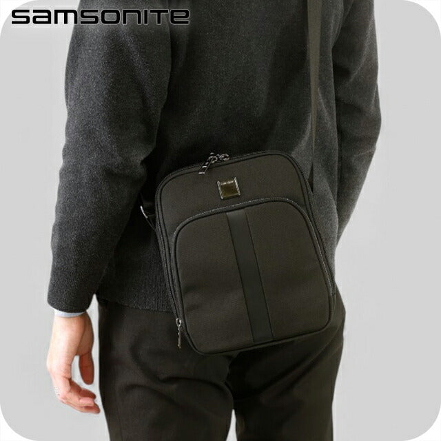 サムソナイト ショルダーバッグ メンズ レディース ブランド Samsonite サックスクエア ブラック バッグ SA-146475-BK