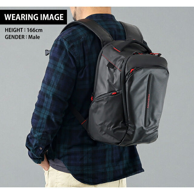 サムソナイト リュック メンズ レディース ブランド Samsonite エコダイバー バックパック リュックサック スクールバッグ ブラック バッグ SA-151348-BK